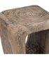 Loophole Bleached Wash Accent Stool