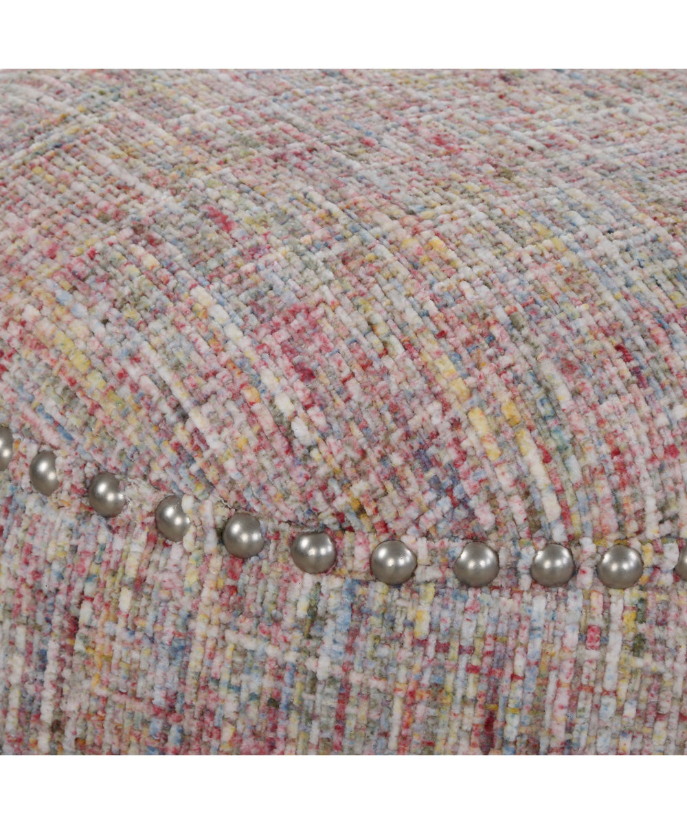 Gumdrop Confetti Chenille Ottoman