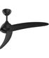 Nirra 52-in. 3-Blade Modern Ceiling Fan Matte Black