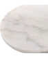 Puritan White Marble Drink Table