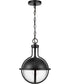 Lincoln 1-Light Pendant Matte Black