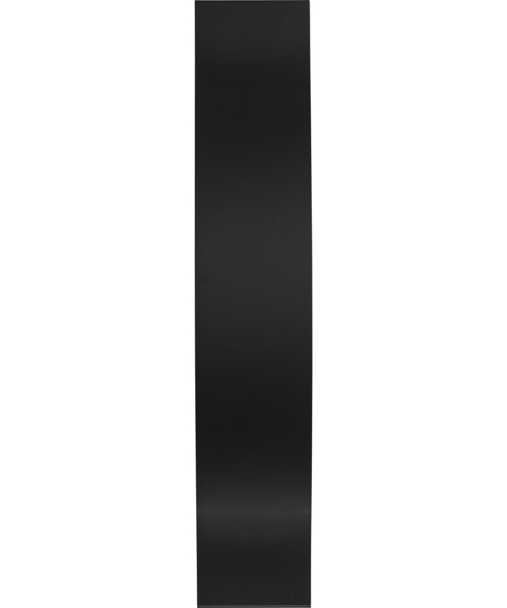 Curvity LED 24 in. Modern 3CCT Integrated LED Linear Vanity Light Matte Black