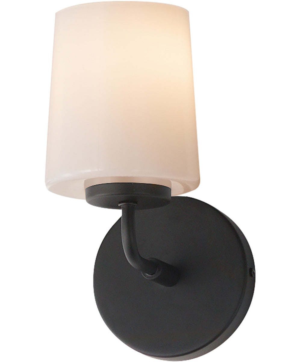 Durham 1-Light Wall Sconce Black