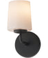 Durham 1-Light Wall Sconce Black