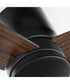 52" Banzai Ceiling Fan Matte Black