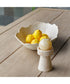 Obscura Warm White Outdoor Bowl