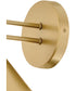 Milo 1-Light Small Single Light Sconce in Lacquered Brass