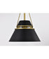 Adina 1-Light Pendant Matte Black