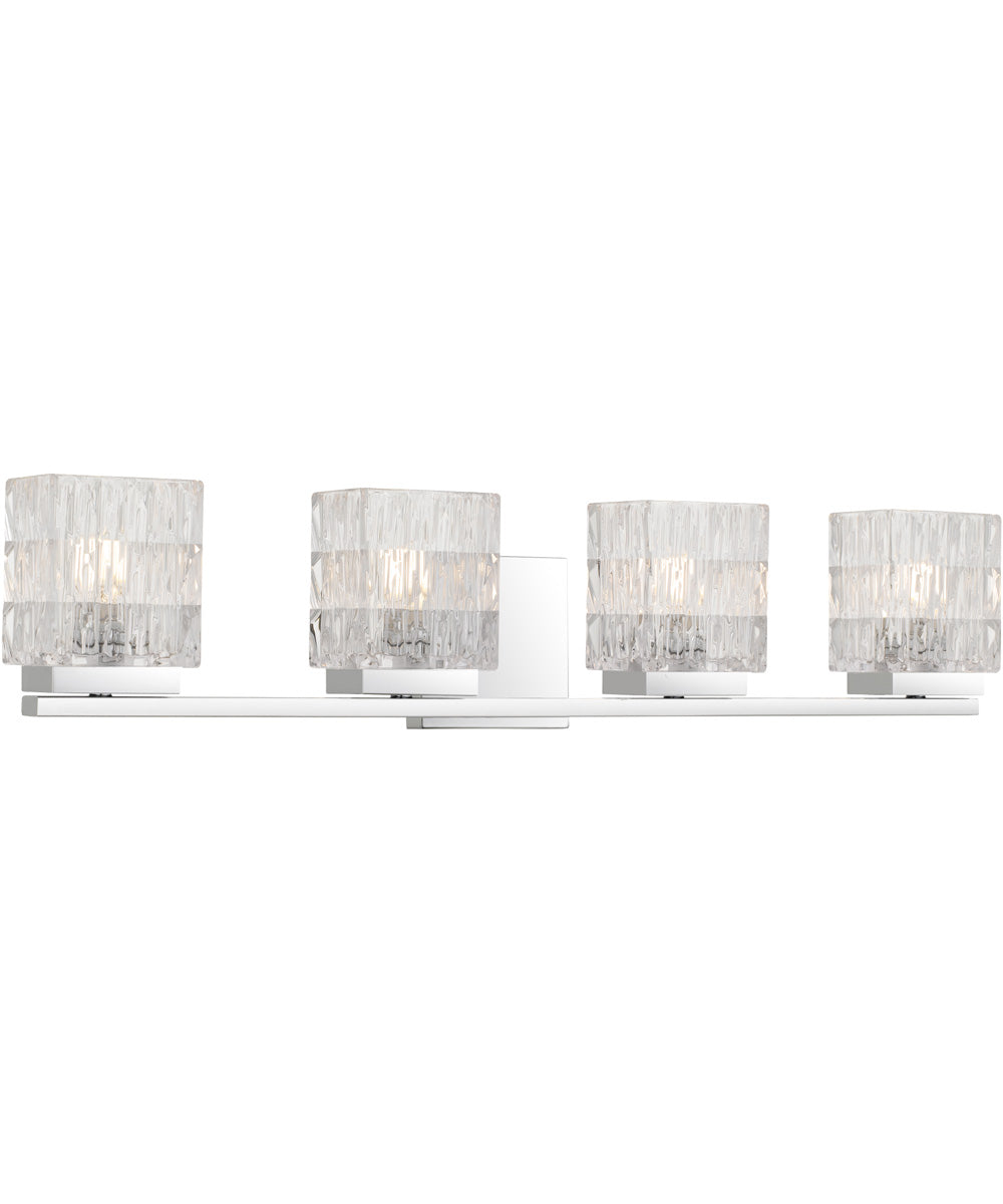 Estelle 4-light Bath Light Polished Chrome