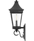 Chapel Hill 2-Light Large Wall Mount Lantern in Museum Black