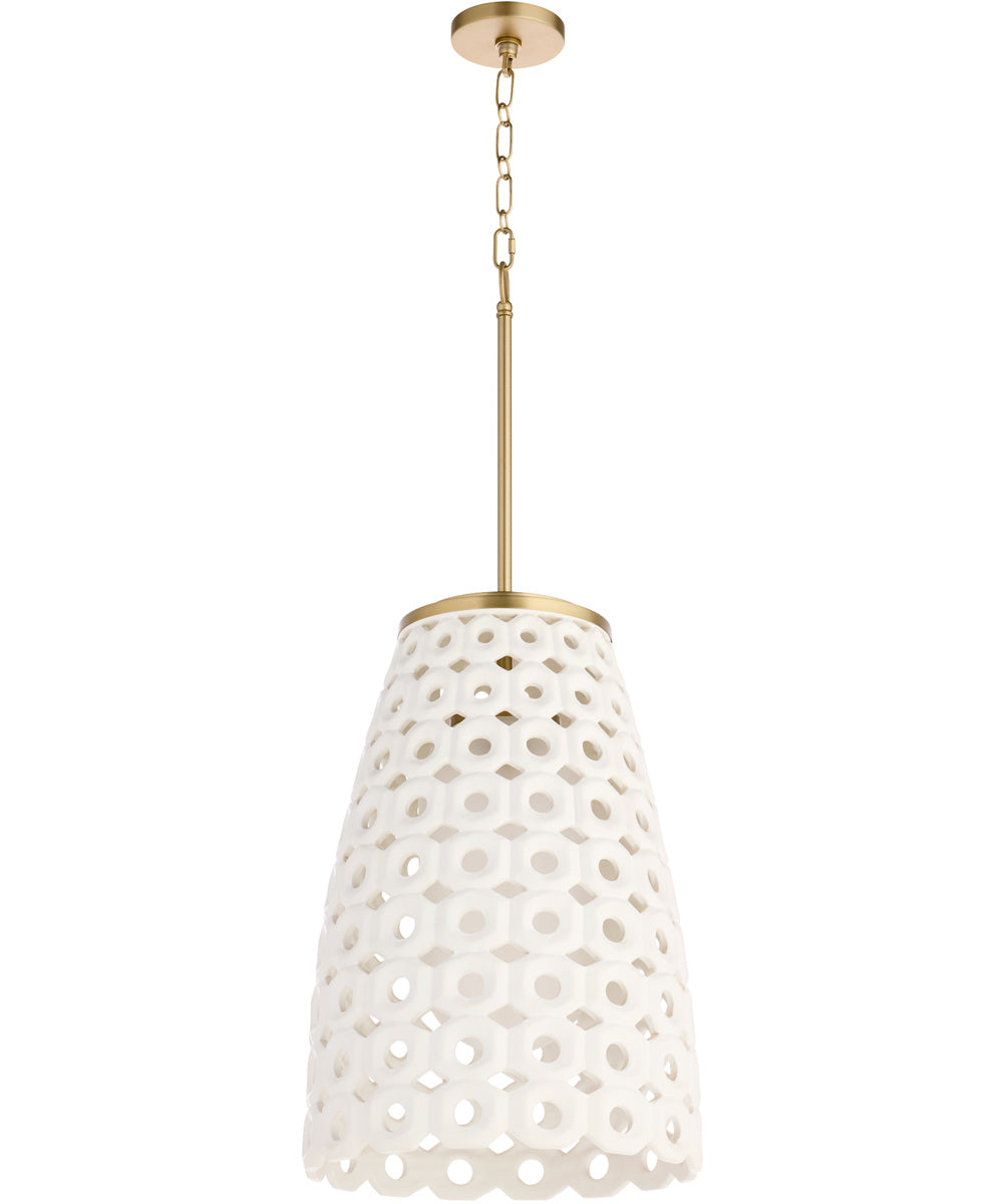 Varro Pendant Aged Brass