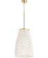 Varro Pendant Aged Brass
