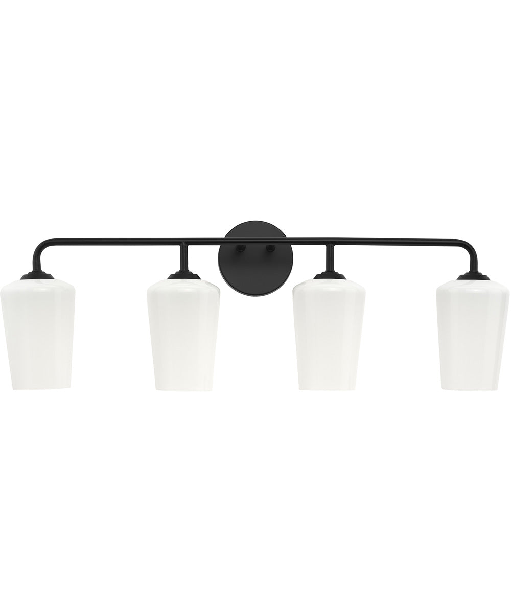 Celino 4-Light Bath & Vanity Black