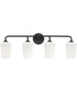 Celino 4-Light Bath & Vanity Black