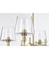 Brookside 4-Light Chandelier Vintage Brass