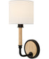 Franconia 1 Light Wooden Sconce