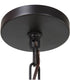 Youngstown Dark Bronze 4 Light Pendant