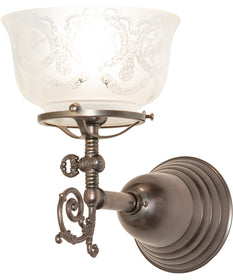 7" Wide Revival Gas & Electric Wall Sconce