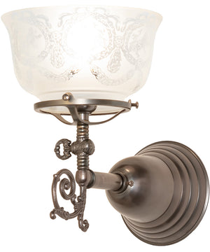 7" Wide Revival Gas & Electric Wall Sconce