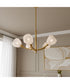 Adelyn 5-light Chandelier Gold Leaf