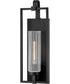 Stassi 1-Light Medium Wall Mount Lantern in Black