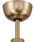 Kelsey 52" 4-blade Indoor Ceiling Fan 1-Light Fan Satin Brass