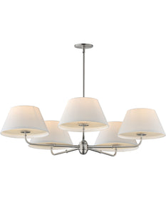 Dunbridge 5-Light Chandelier Polished Nickel