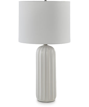 Clarkland Ceramic Table Lamp Set of 2 White