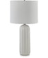 Clarkland Ceramic Table Lamp Set of 2 White