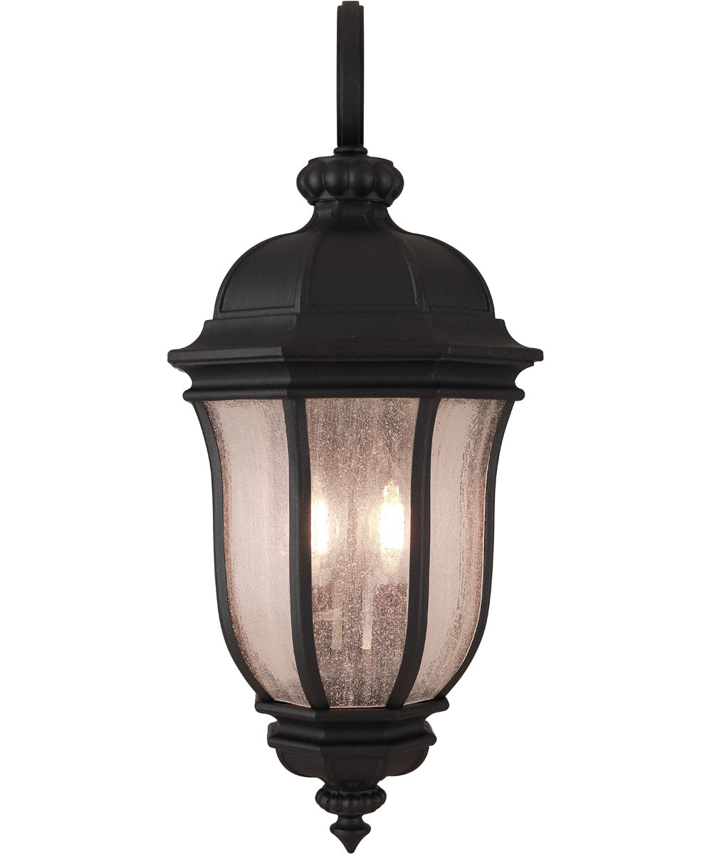 Harper 2-Light Outdoor Lighting Textured Black
