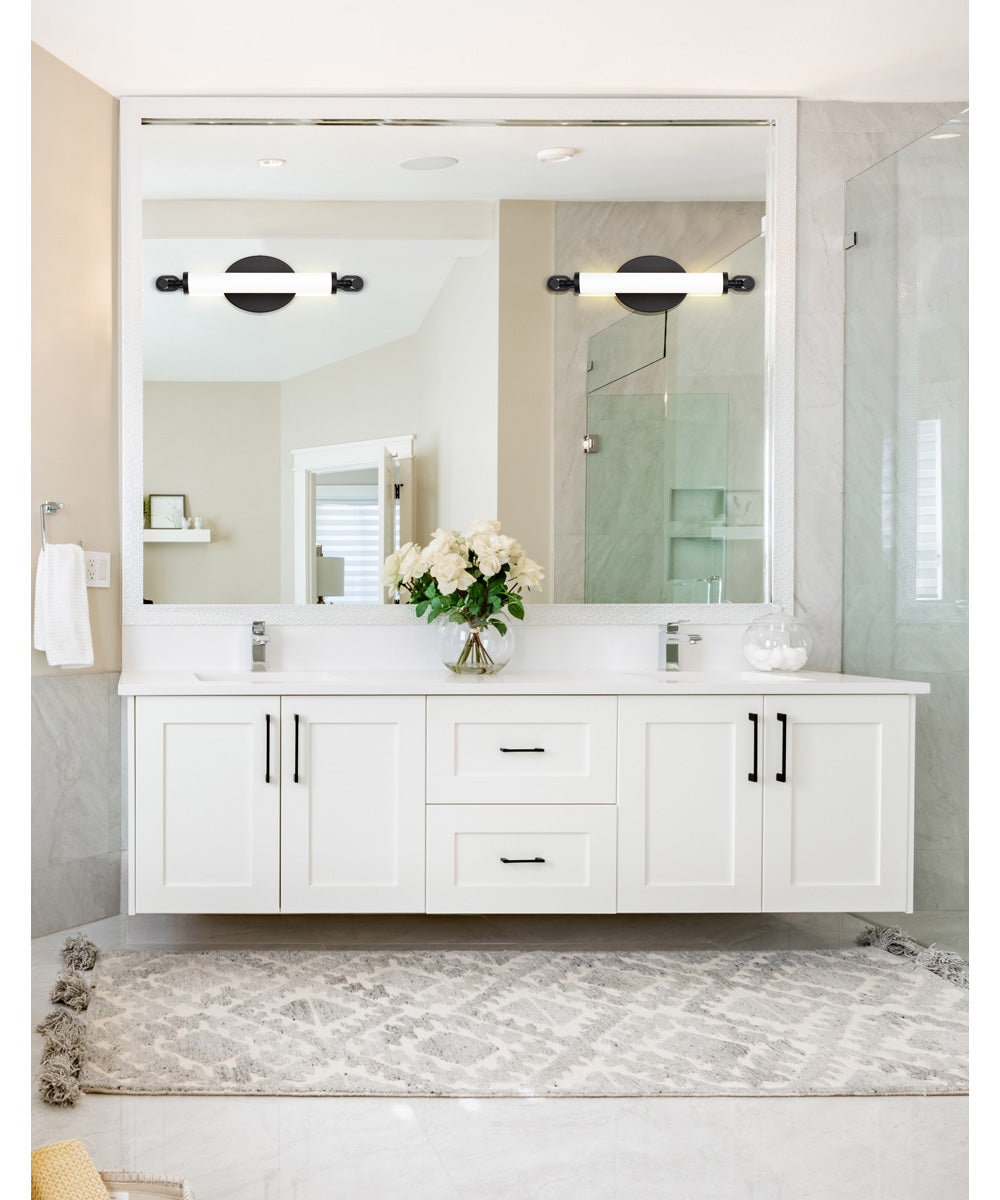 Edgeworth  Vanity & Wall Matte Black