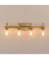 Goblet 4-Light Wall Sconce Natural Aged Brass