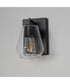 Geode 1-Light Sconce Black