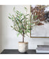 Solea Olive Accent & Textured Vase