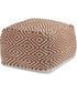 Brynnsen Pouf Rust/Ivory
