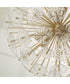 Emelie 8-Light Chandelier Matte Brass