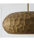 Dorian 4-Light Pendant Burnished Patinaed Brass