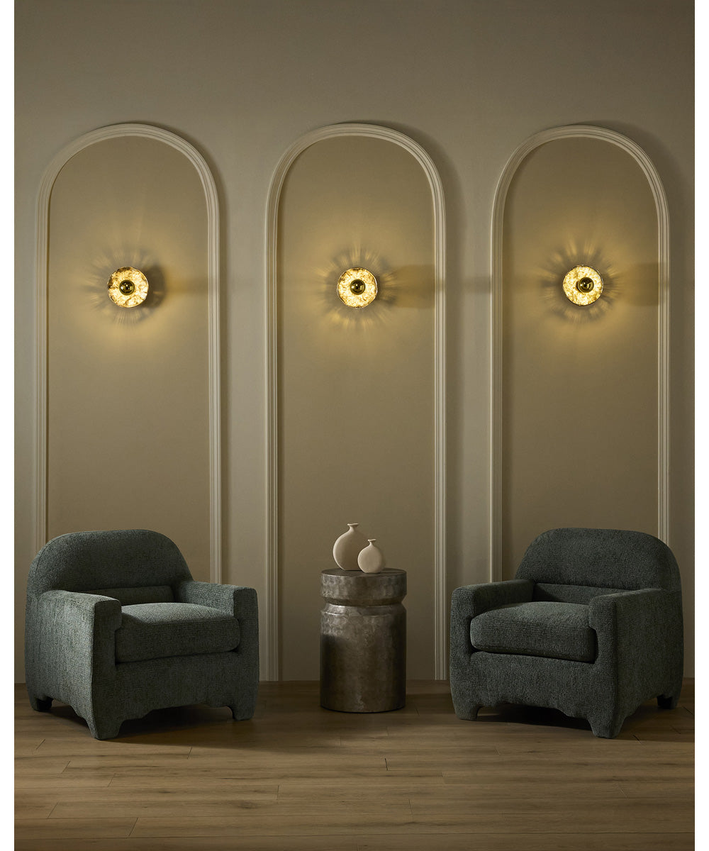 Del Rey 60-light Wall Sconce Brushed Brass