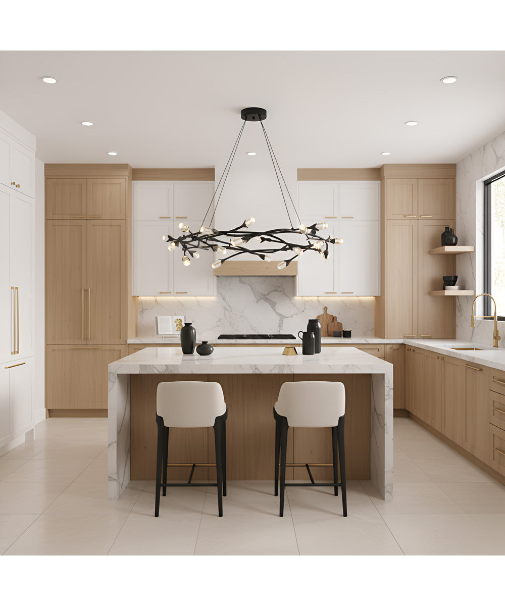 Cora Pendant Matte Black