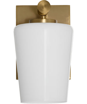 Goodwin Wall Mount Light Fixture Aged Brass