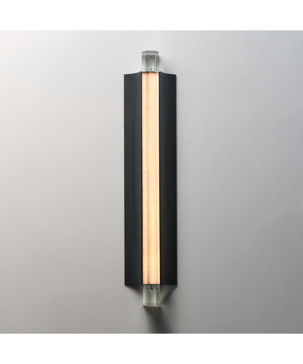 Hyperion 24 inchLED Wall Sconce Black