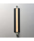 Hyperion 24 inchLED Wall Sconce Black
