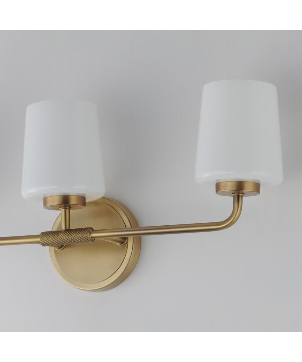 Durham 3-Light Bath Vanity Natural Aged Brass