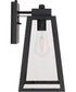 Sorano 1-Light Outdoor Lighting Textured Black