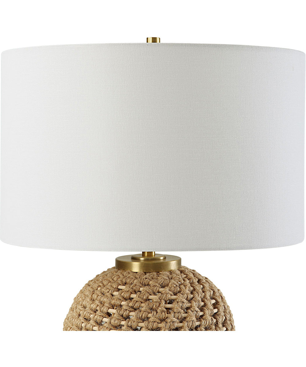 Kendari Rope & Rattan Table Lamp