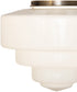 13.5" Wide Revival Schoolhouse Tiered Globe Flushmount