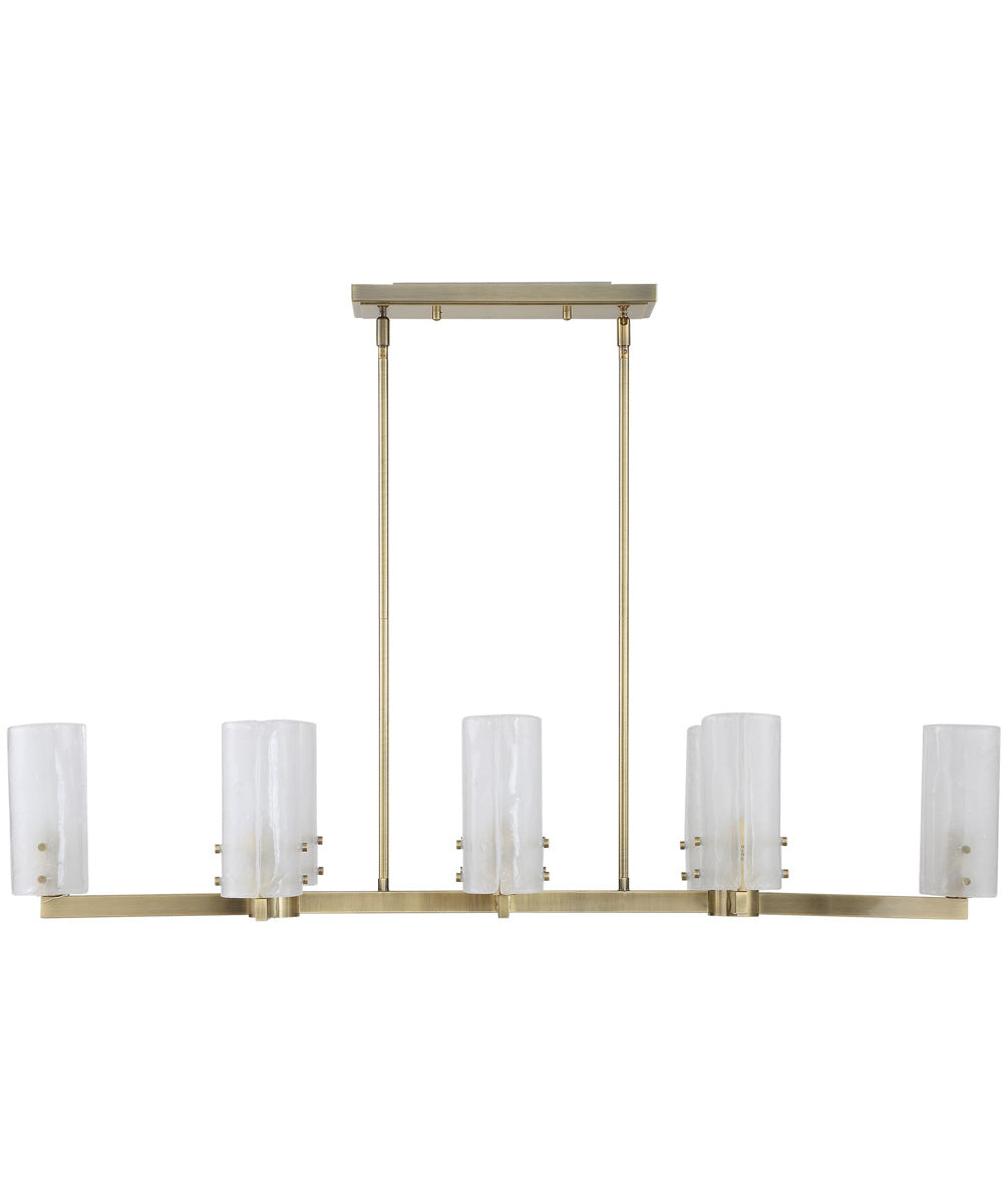 Mistie 8 Light Linear Chandelier