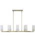 Mistie 8 Light Linear Chandelier
