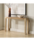 Bentley Grasscloth Console Table