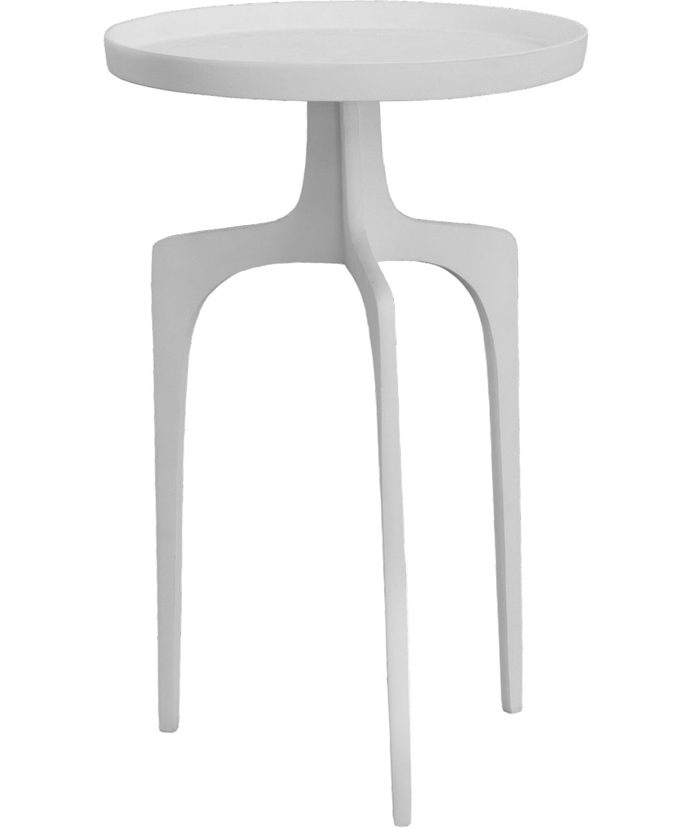 Kenna White Accent Table